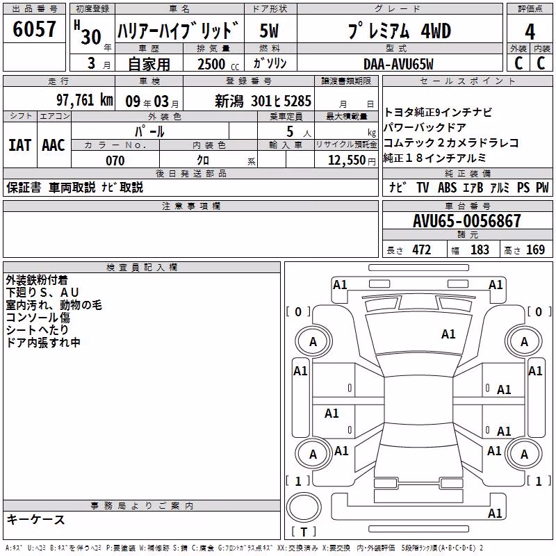 TOYOTA HARRIER