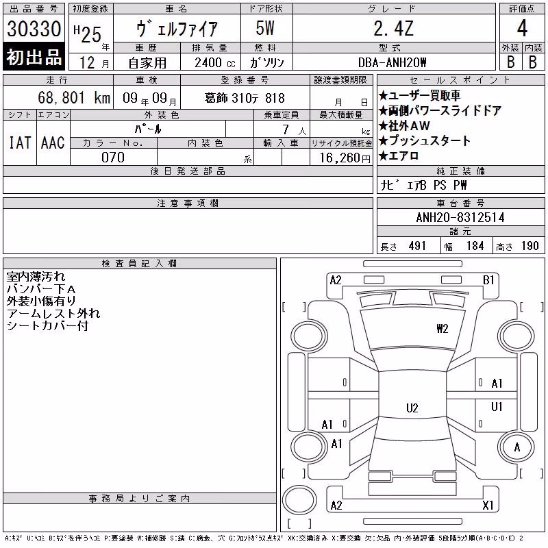 TOYOTA VELLFIRE