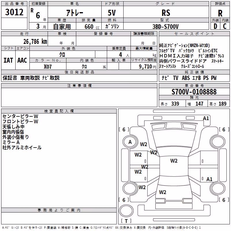DAIHATSU ATRAI