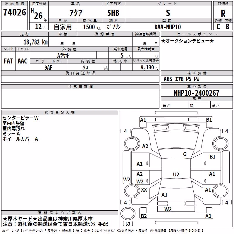 TOYOTA AQUA