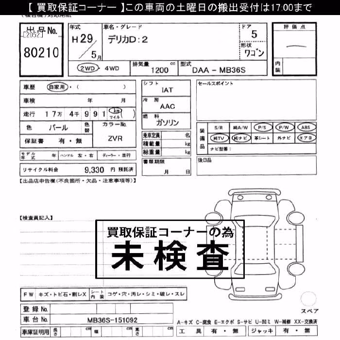 MITSUBISHI DELICA D:2