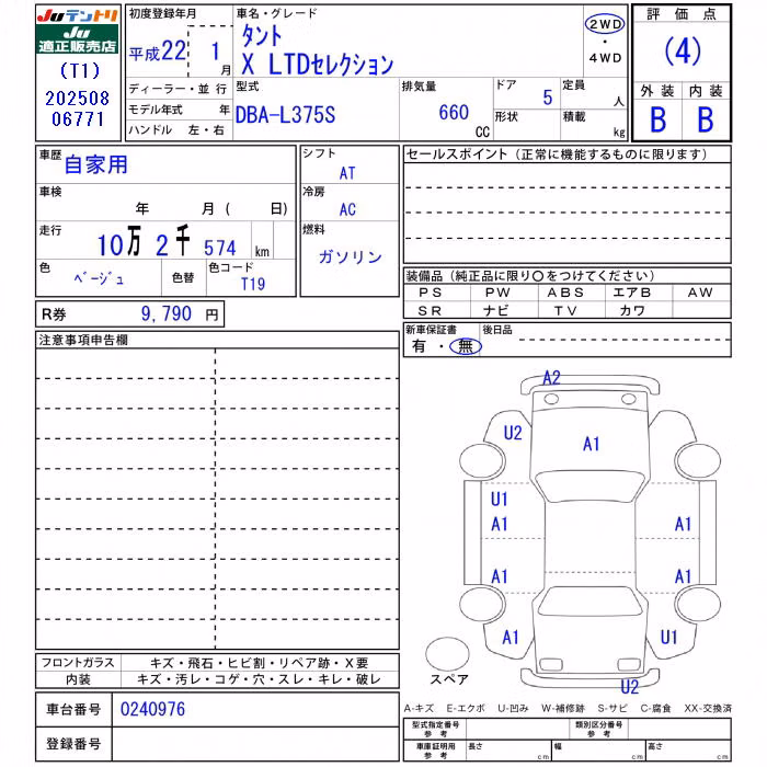 DAIHATSU TANTO