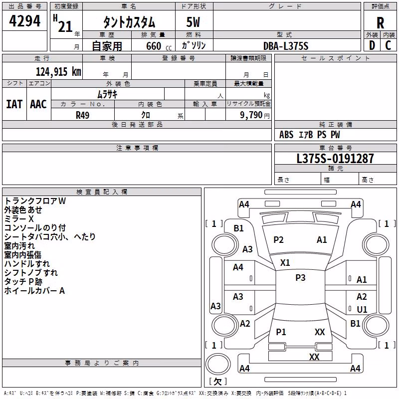 DAIHATSU TANTO