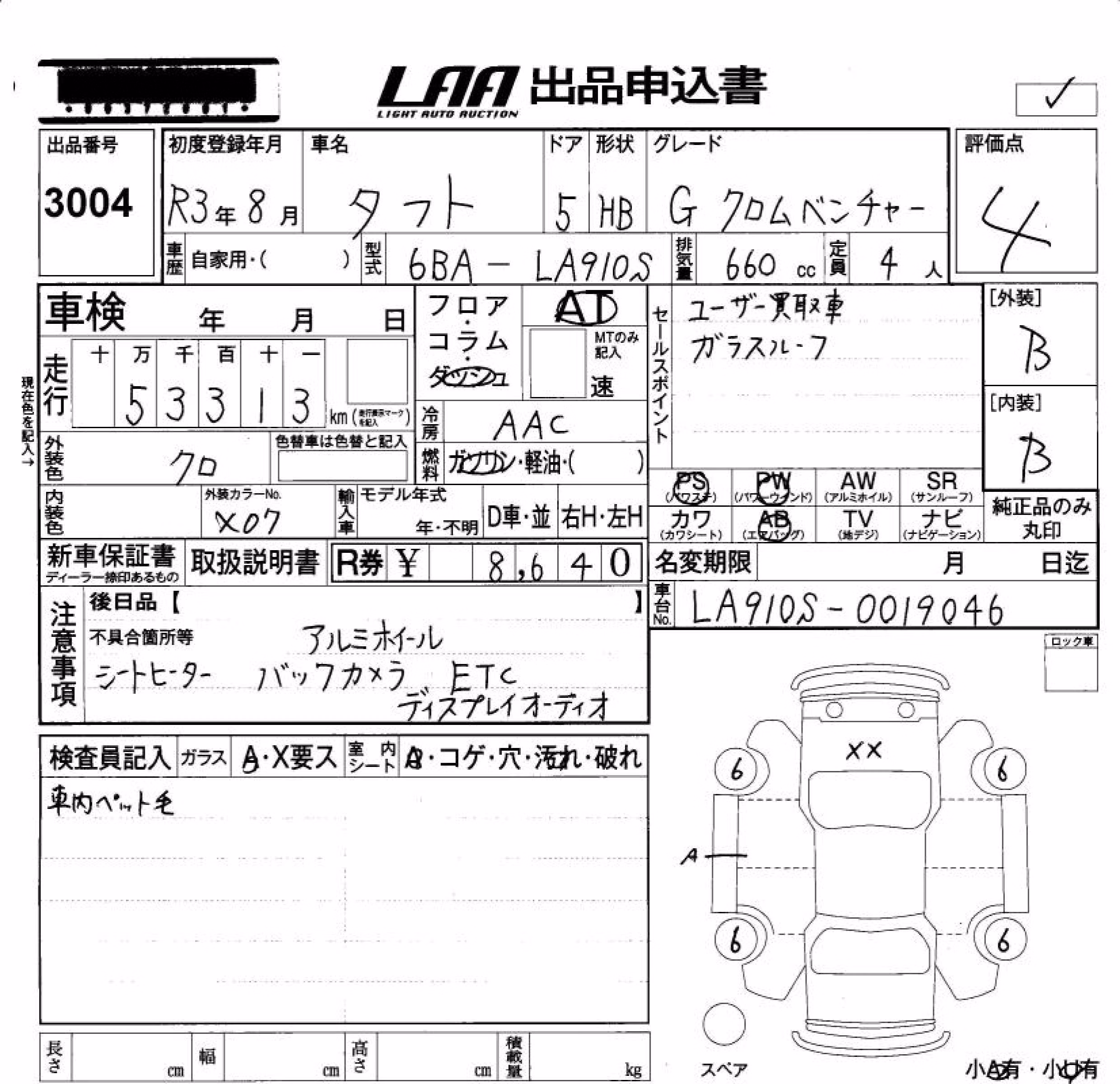DAIHATSU TAFT