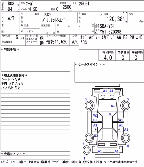 NISSAN FUGA