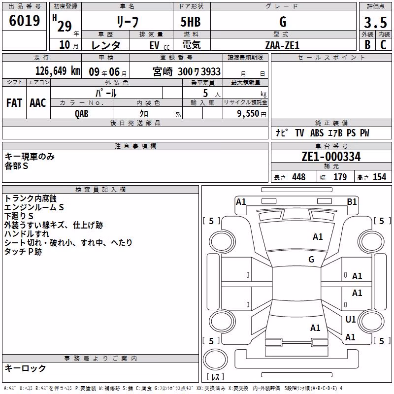 NISSAN LEAF