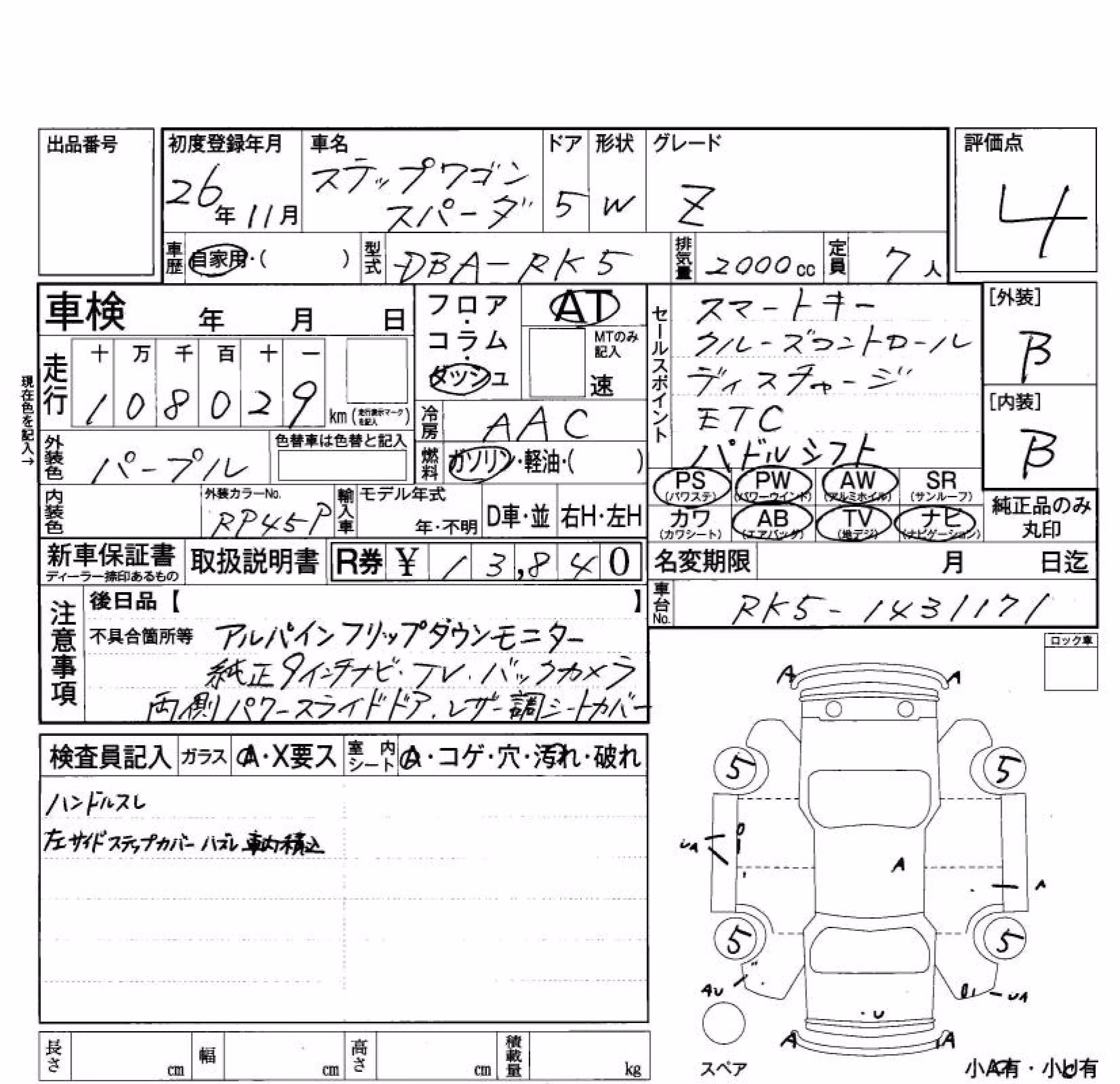 HONDA STEPWGN