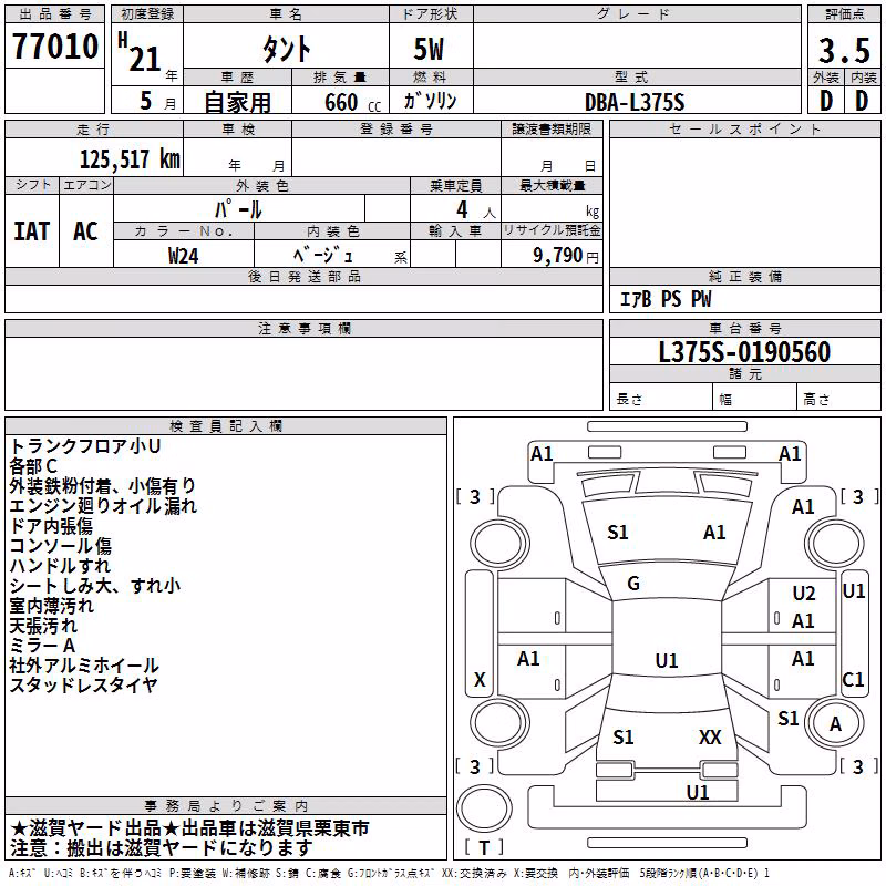 DAIHATSU TANTO