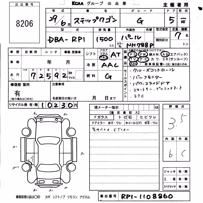 HONDA STEPWGN