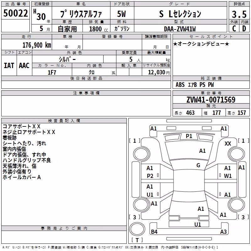 TOYOTA PRIUS ALPHA