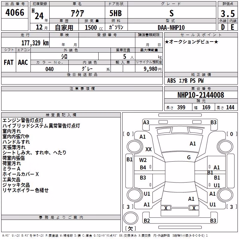 TOYOTA AQUA