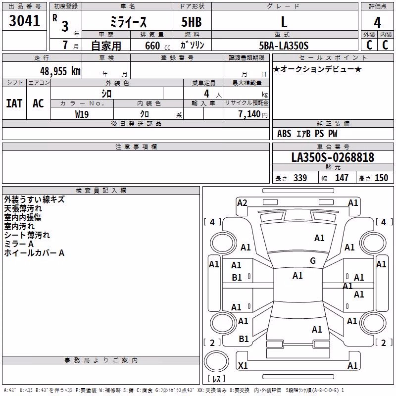 DAIHATSU MIRA E:S