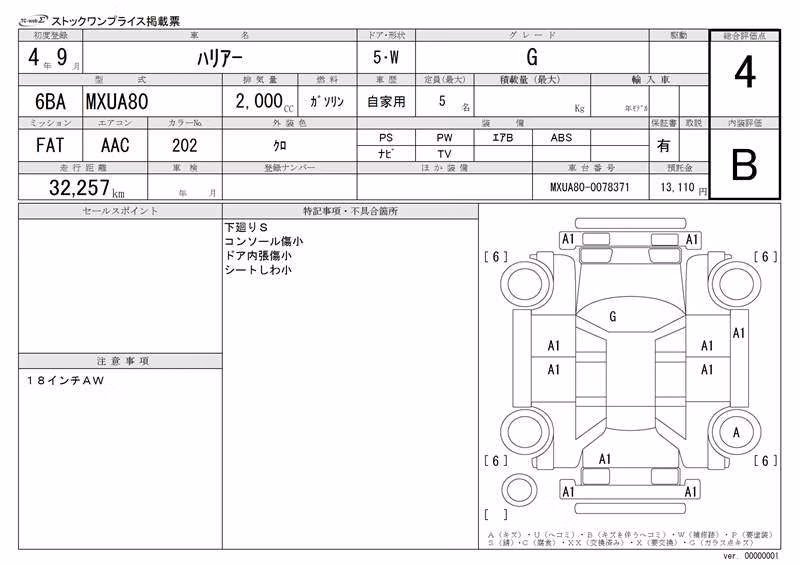 TOYOTA HARRIER