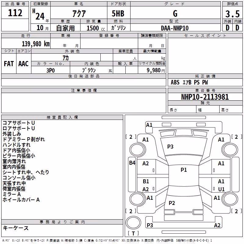 TOYOTA AQUA