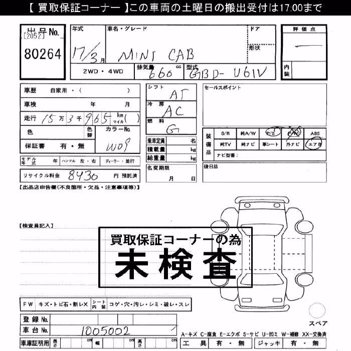 MITSUBISHI MINICAB