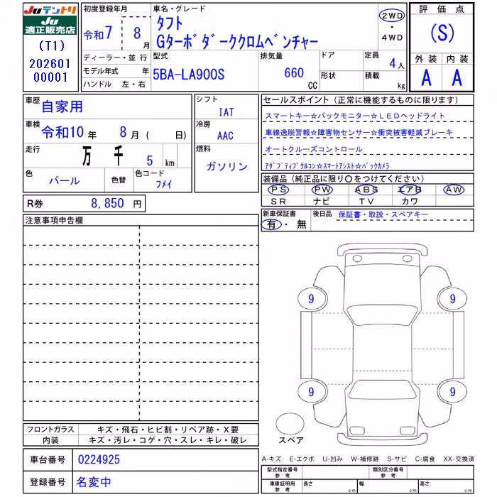 DAIHATSU TAFT