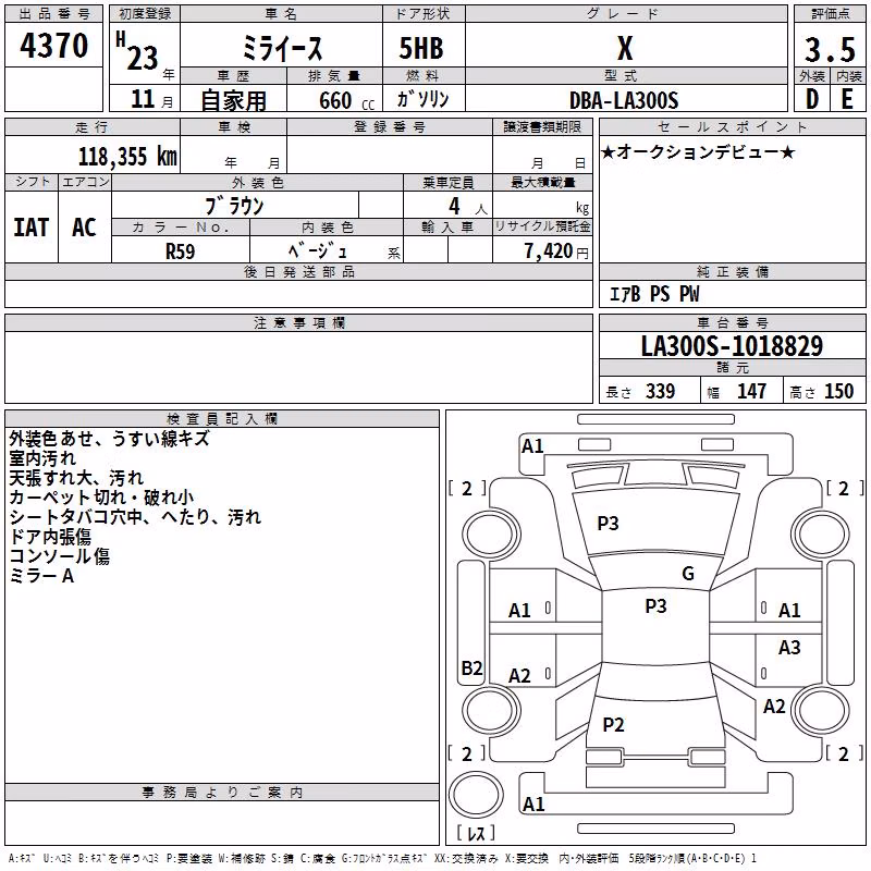 DAIHATSU MIRA E:S