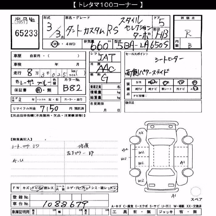 DAIHATSU TANTO