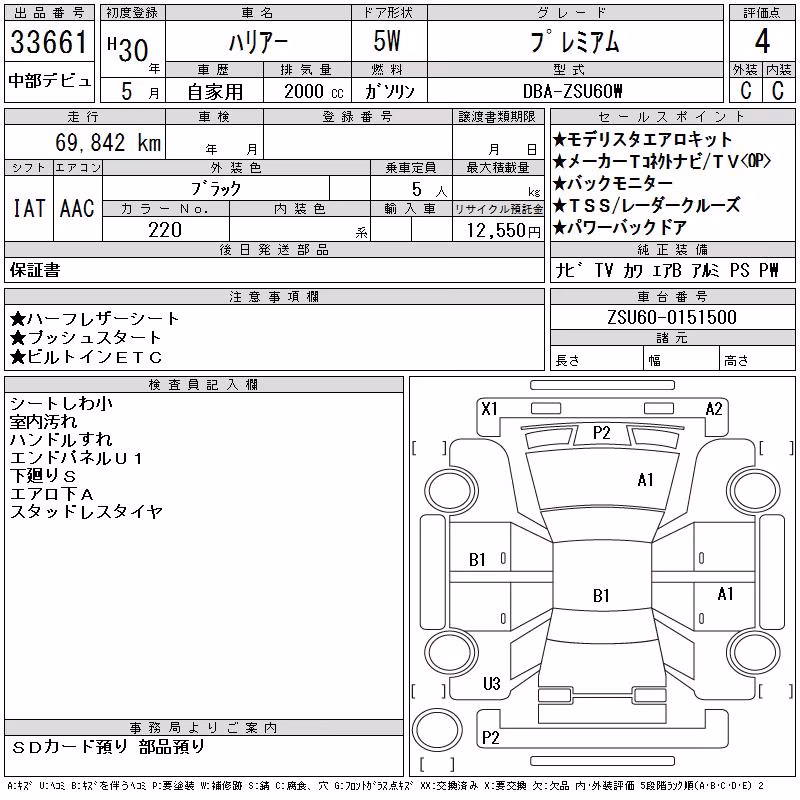TOYOTA HARRIER