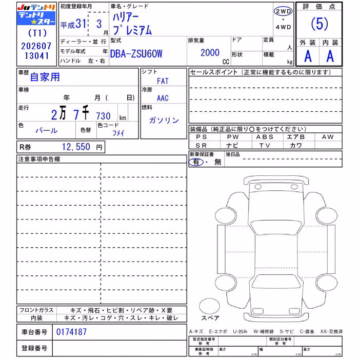TOYOTA HARRIER