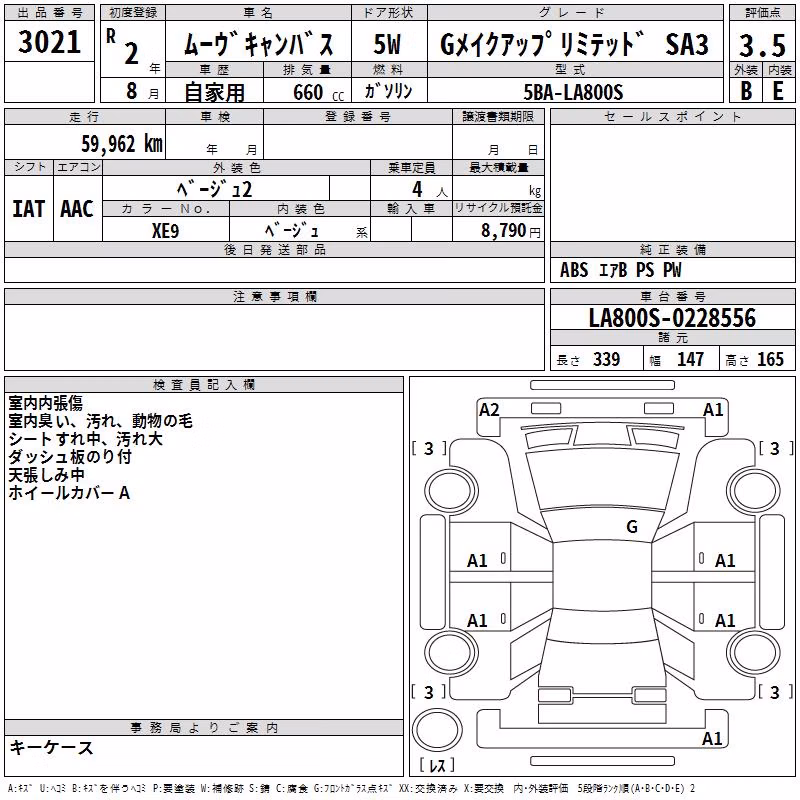 DAIHATSU MOVE CANBUS