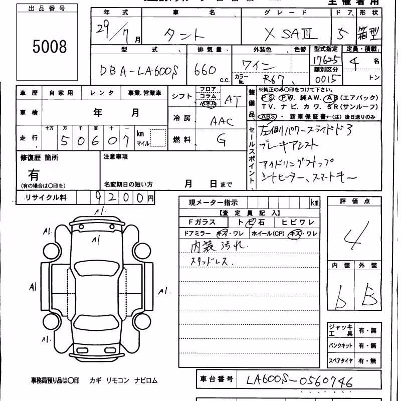 DAIHATSU TANTO
