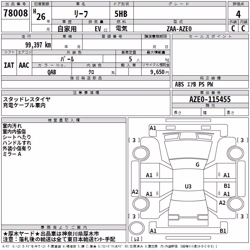NISSAN LEAF