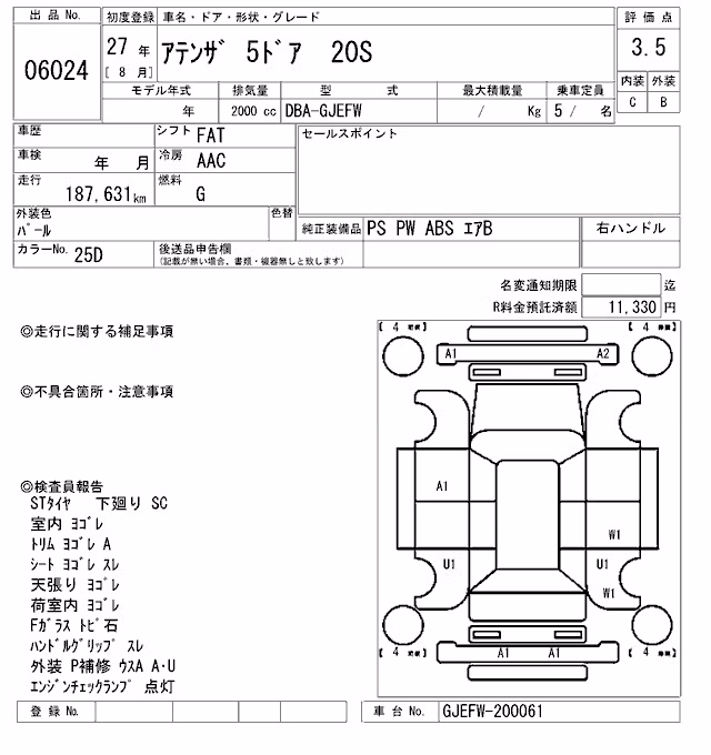 MAZDA ATENZA