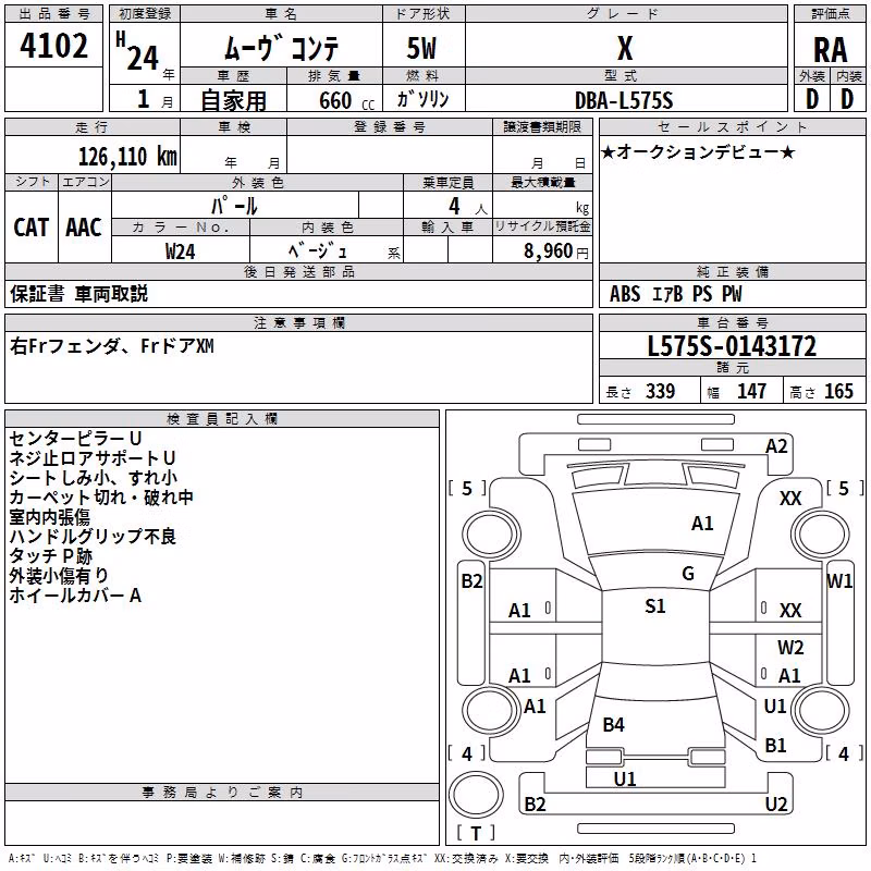 DAIHATSU MOVE CONTE