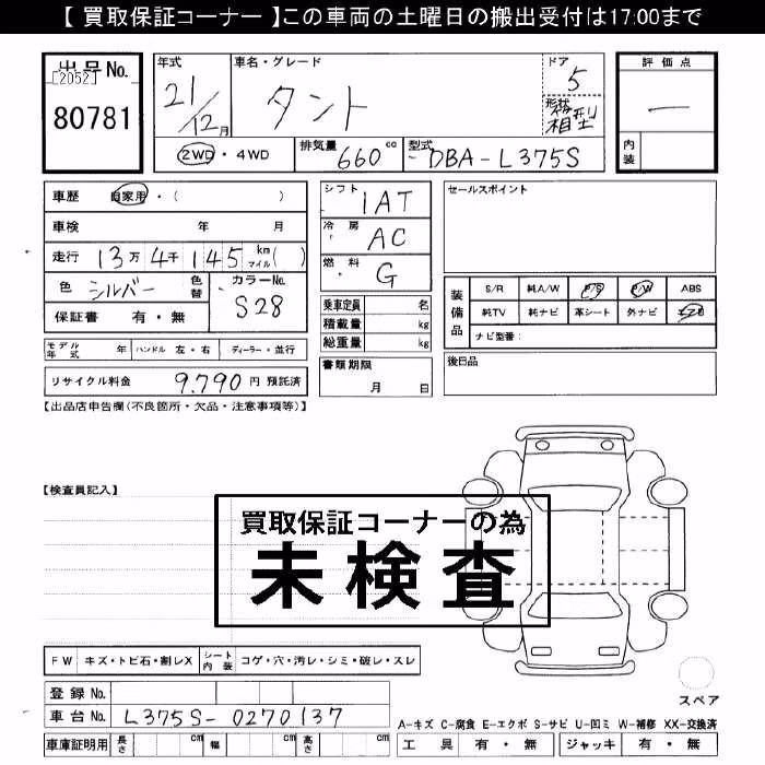 DAIHATSU TANTO
