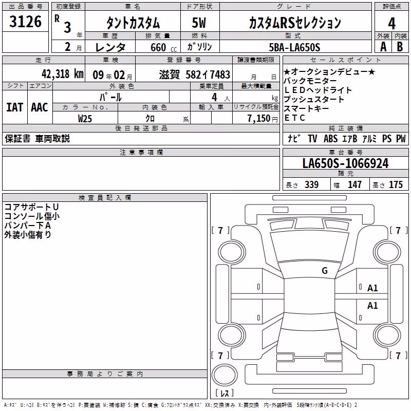 DAIHATSU TANTO