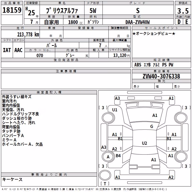 TOYOTA PRIUS ALPHA