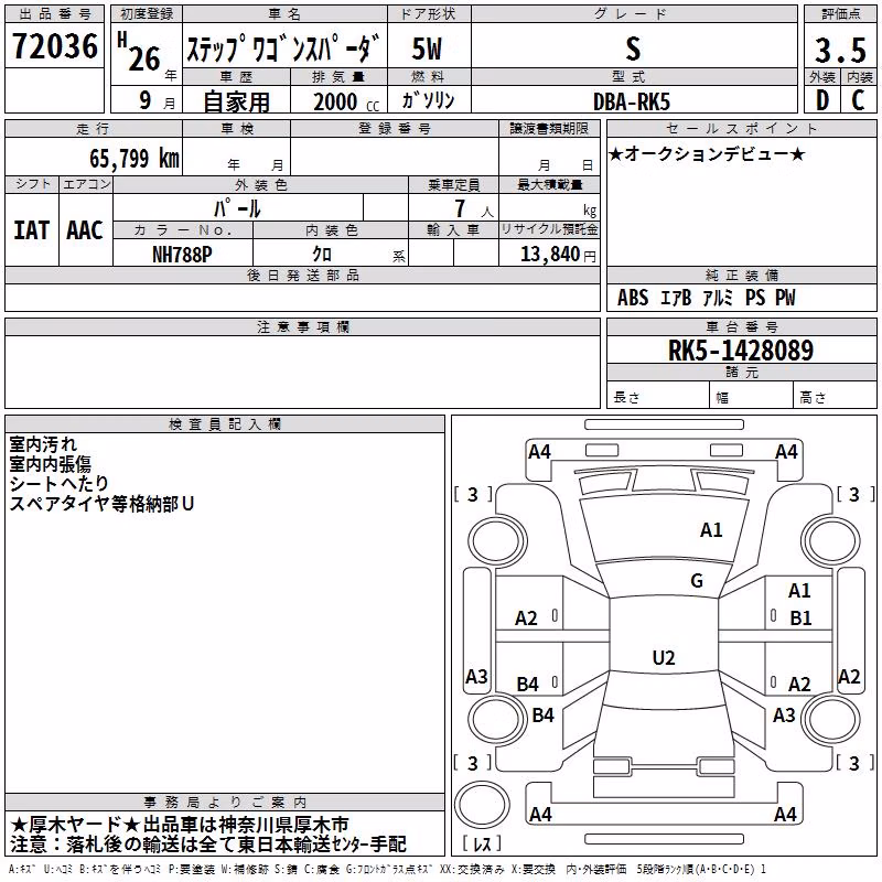 HONDA STEPWGN