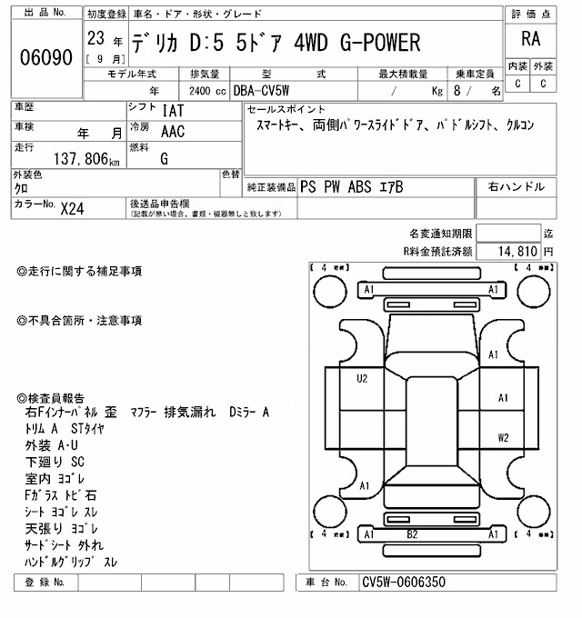 MITSUBISHI DELICA D:5