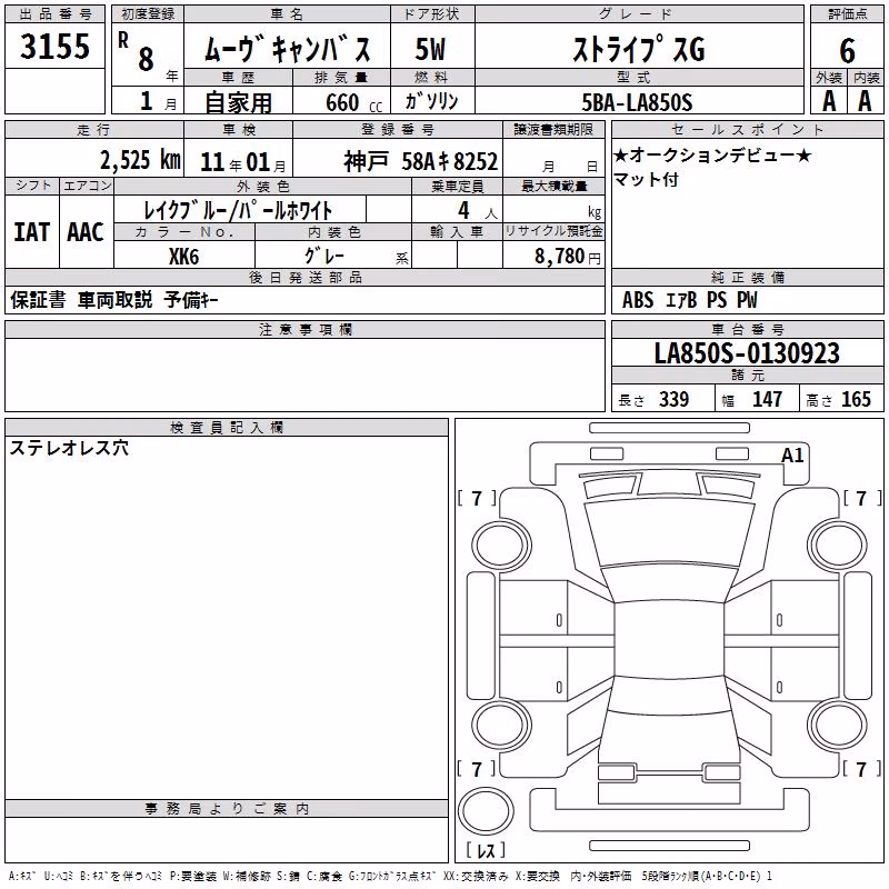 DAIHATSU MOVE CANBUS
