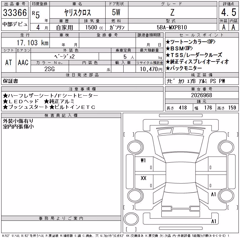 TOYOTA YARIS CROSS