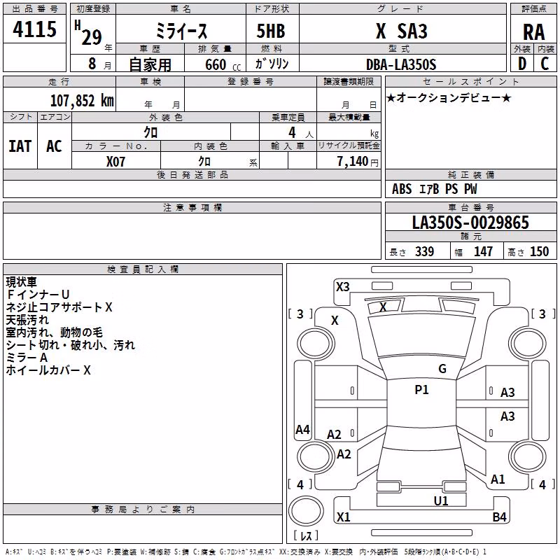 DAIHATSU MIRA E:S
