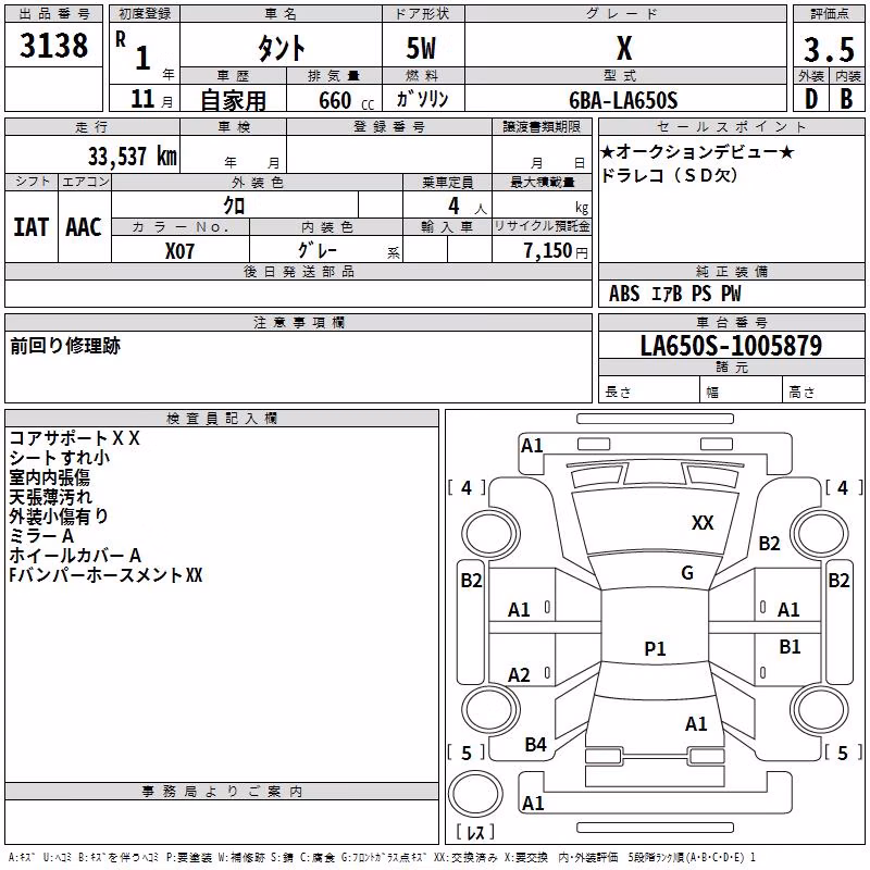 DAIHATSU TANTO