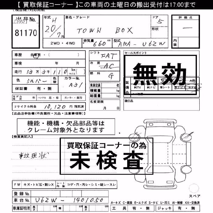 MITSUBISHI TOWN BOX