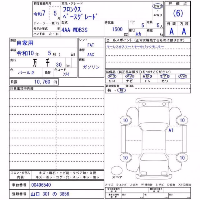 SUZUKI FRONX