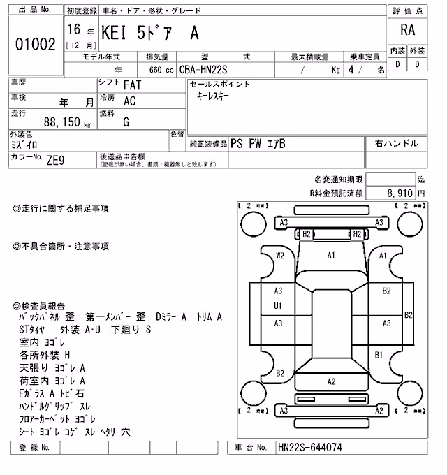 SUZUKI KEI