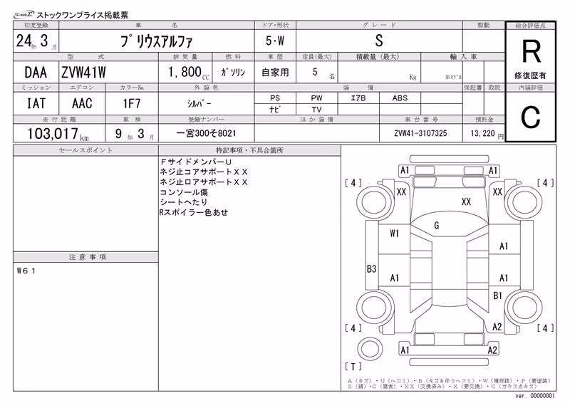 TOYOTA PRIUS ALPHA