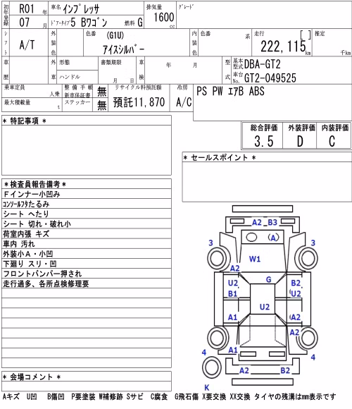 SUBARU IMPREZA