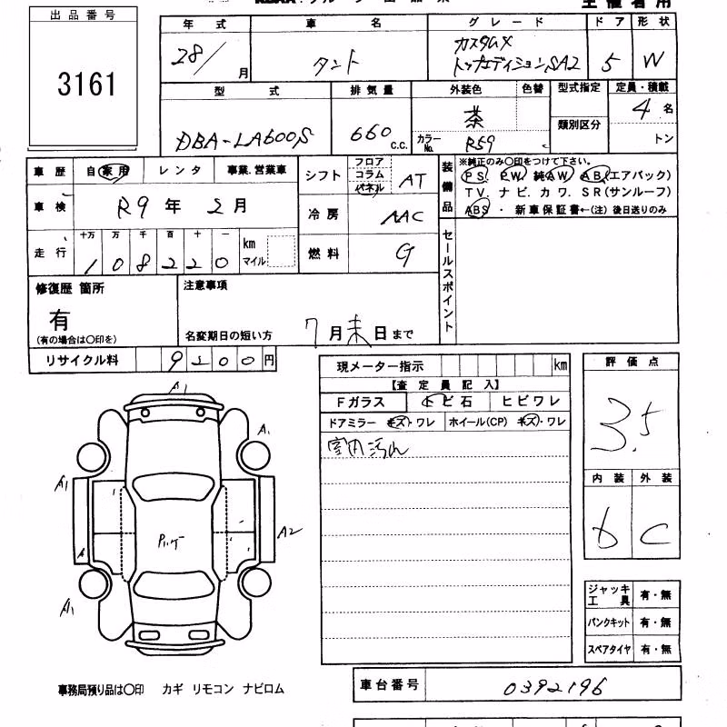 DAIHATSU TANTO