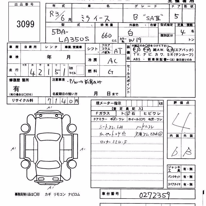 DAIHATSU MIRA E:S