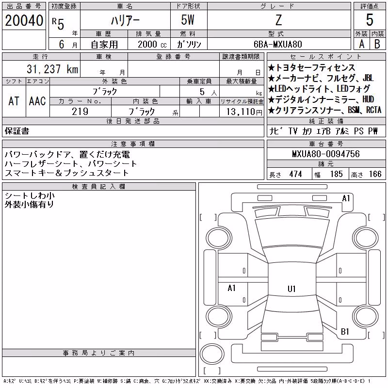 TOYOTA HARRIER