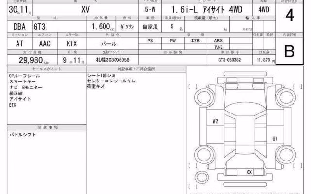 SUBARU XV