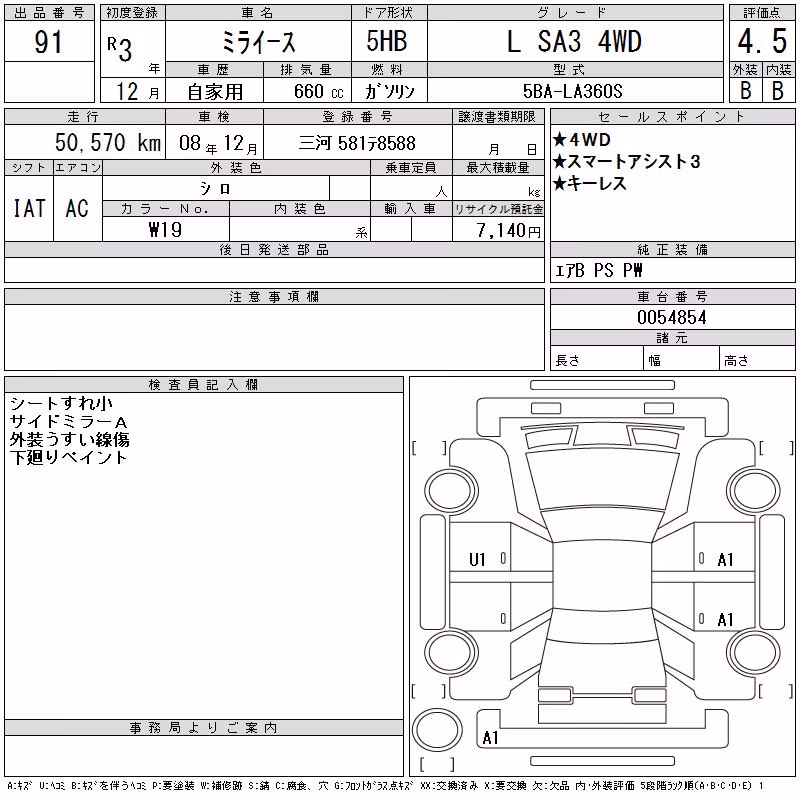 DAIHATSU MIRA E:S