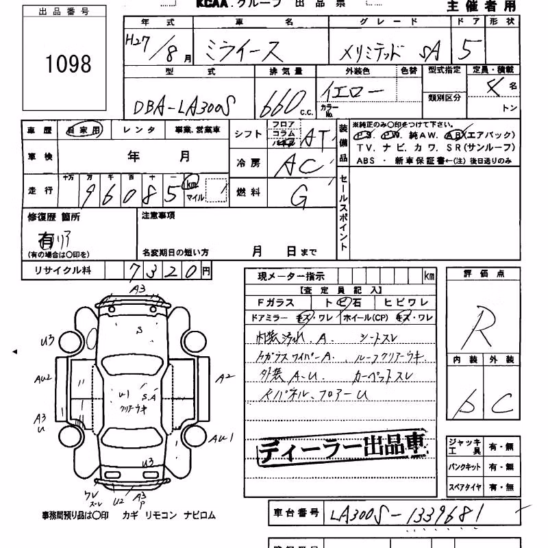 DAIHATSU MIRA E:S