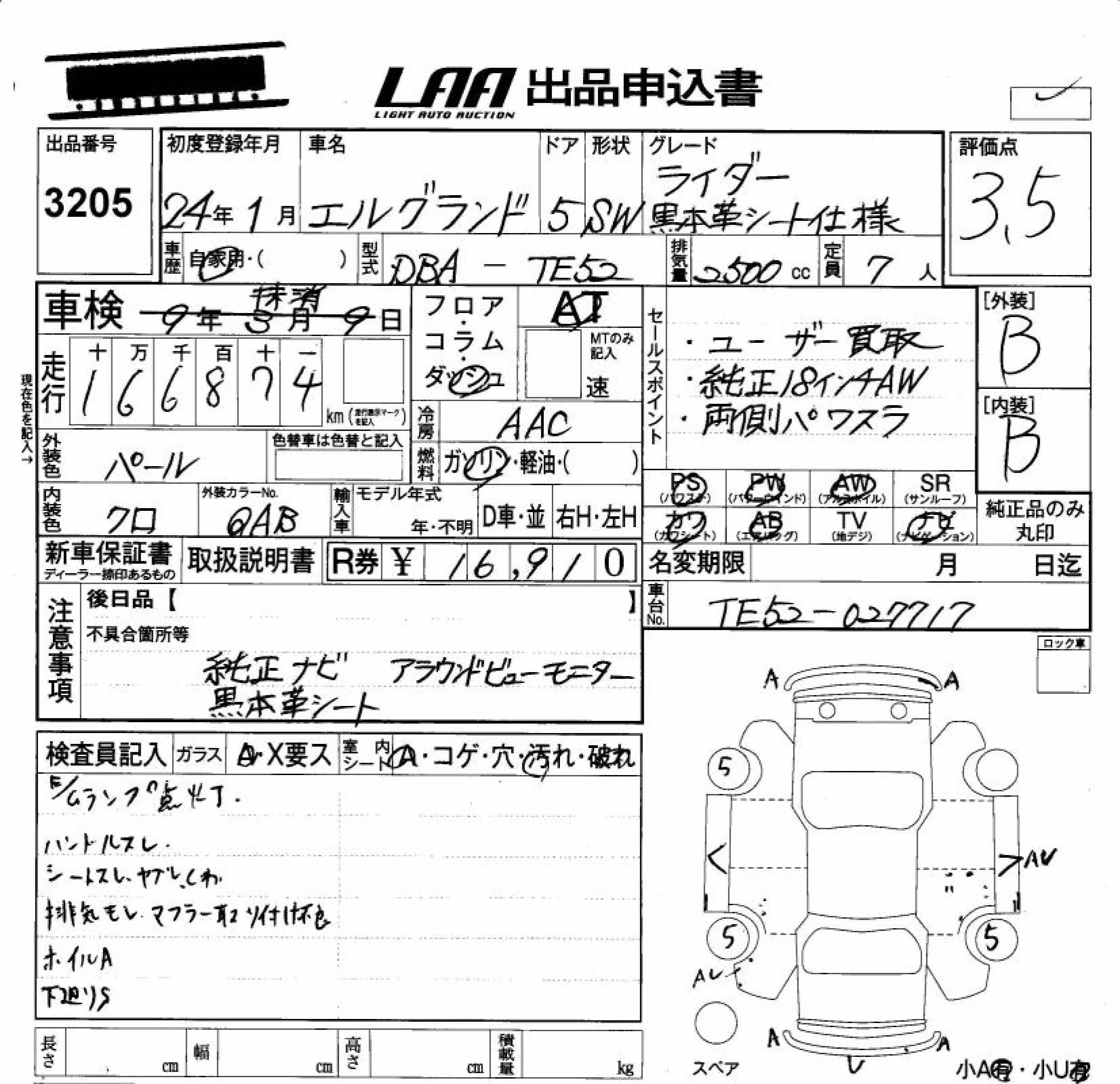 NISSAN ELGRAND